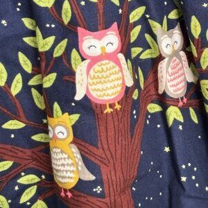 NWT Retrolicious cute navy OWL skirt size 1X